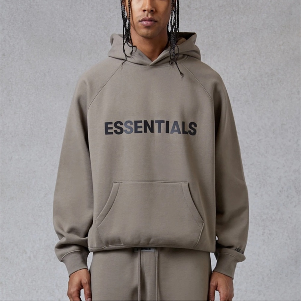 NWT Essentials Fear of God Hoodie - Taupe